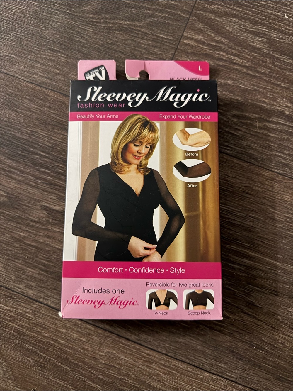 Women's Black Arm Shaper Top -